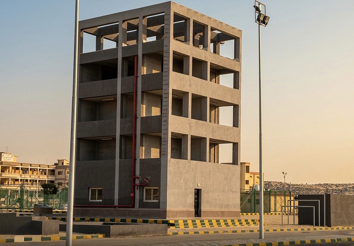 مبنى التدريب بقطاع الأمن المركزي